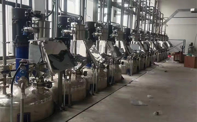 山东淄博某化工企业反应釜投料系统 